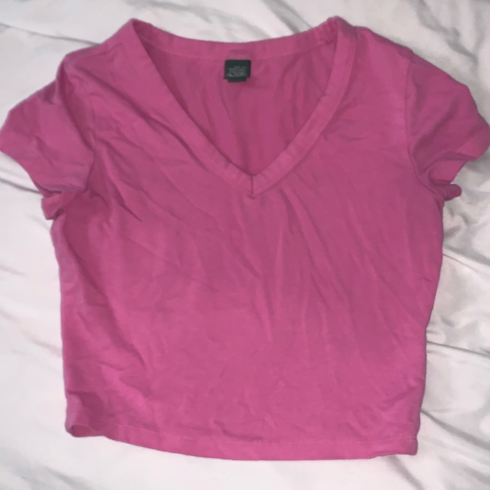 Hot Pink Crop Top